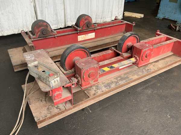 5 Ton, Weldwire, tank turning roll set, forward/reverse, rapid traverse, 1/2 HP, 110 V. - Image 9