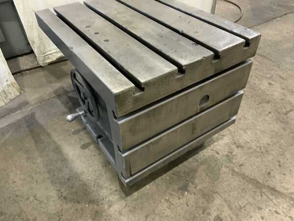 Carlton, 30 x 24 x 24, universal drill table, 90&deg; table tilt - Image 3