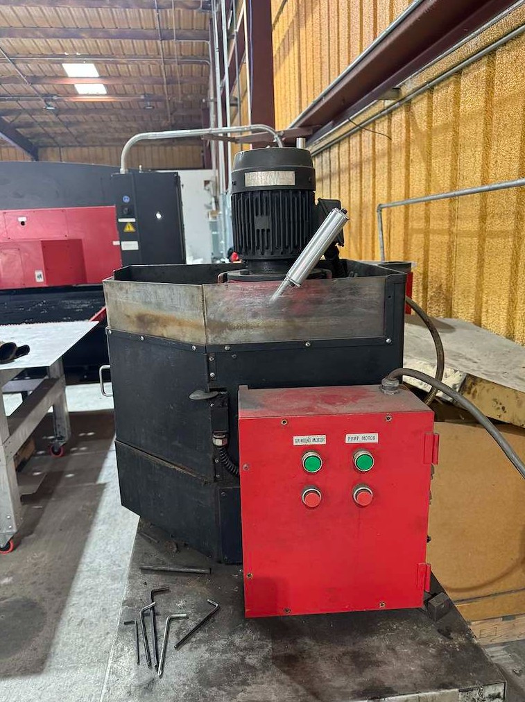Amada #TEG-160E, punch & die grinder, 6.5" 3-jaw chuck, 7" x 3" x 1.25" wheel - Image 1