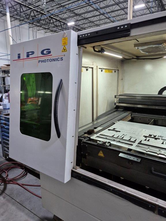 IPG #Lasercube, fiber laser, 4' x 4' sheets, 4000 watts, chiller, dust collector, 2021 - Image 3