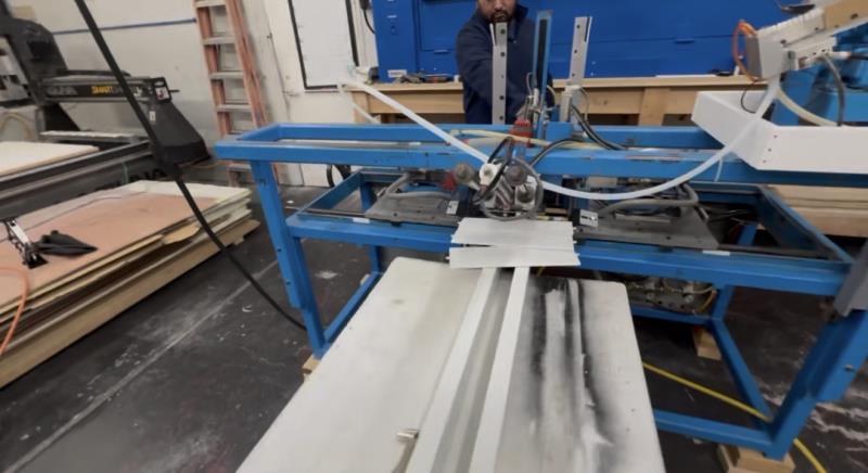 Giddings & Lewis Technologies #LPS-36, Louver Production Machine w/ Custom Jig, 2-1/2" to 4-1/2" louver - Image 1