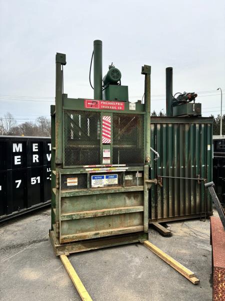 60" x 30" x 48" PTR #2300HD, Vertical Baler, 6" cylinder, 60" x 27" load opening, 10 HP, 480 Volt - Image 1