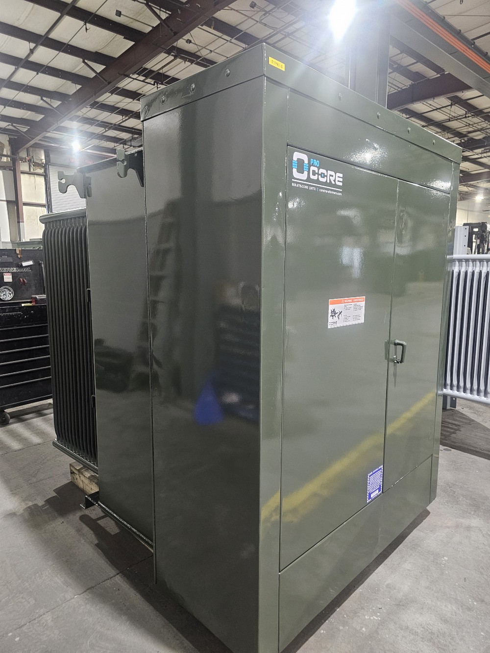 1500 KVA 13800GrY/7970 Primary, 4160Y/2400 Secondary, PAD, proCORE - Image 3