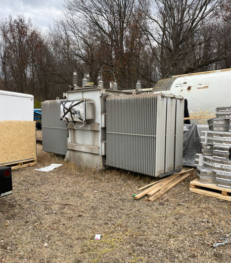 15 MVA 24000 Primary, 13800 Secondary, ABB, 3 Phase/60HZ Transformer Oil - Image 1