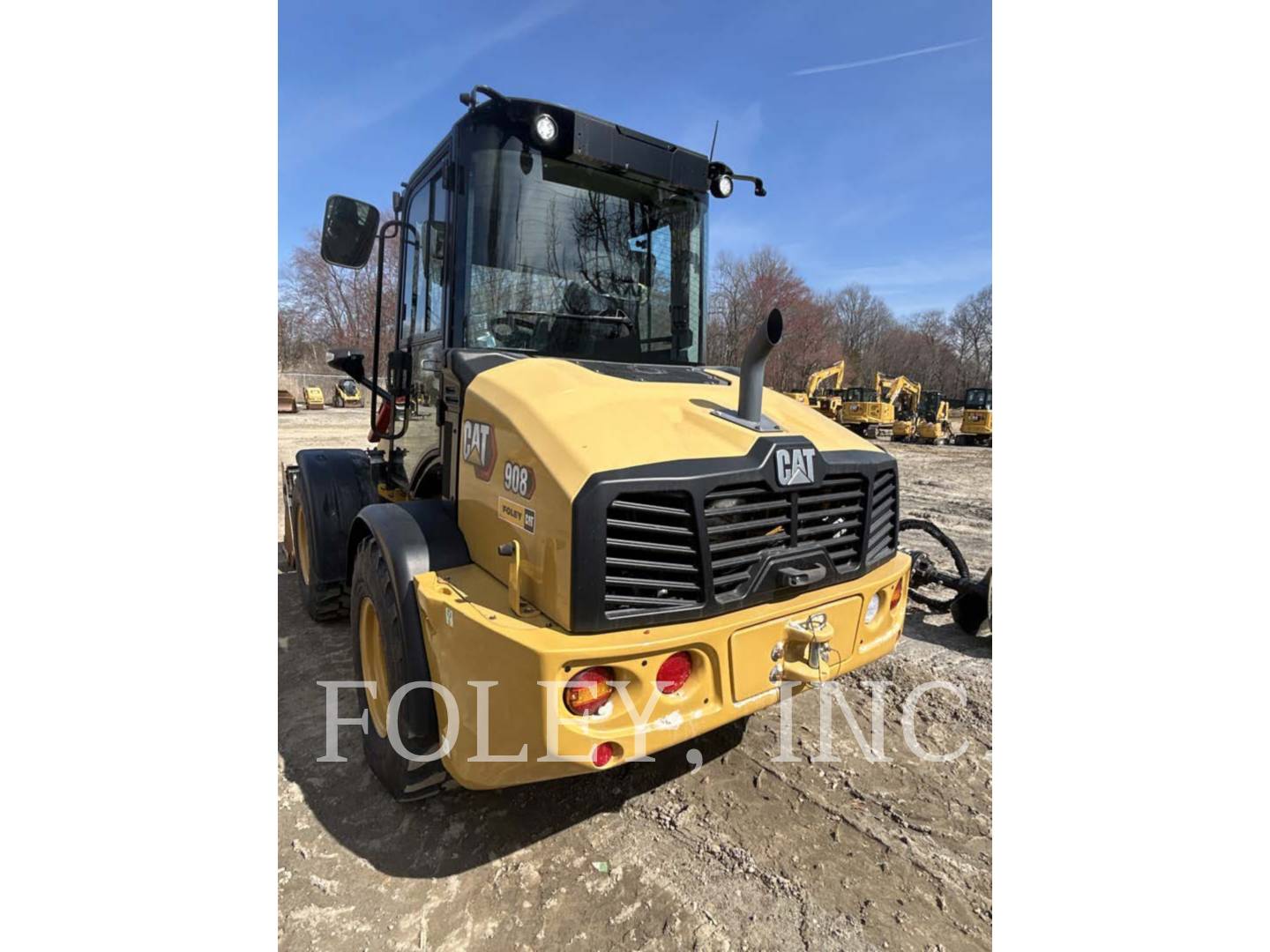 Cat 908-14, Wheel Loader, 57 hours, S/N: HZ800206, 2022 - Image 4