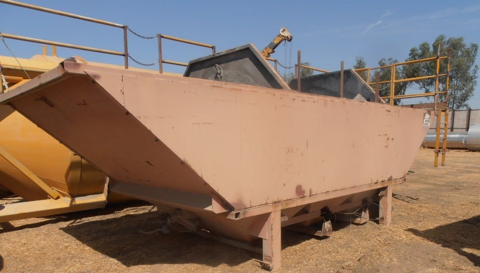 Cold Feed 3-compartment bin with weigh hopper, belt conveyor - Image 9