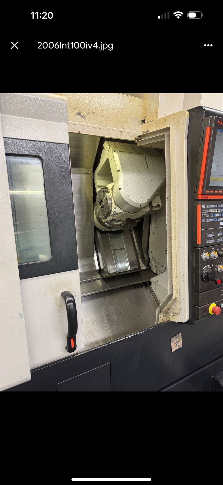 Mazak #Integrex-100-IV, CNC lathe, 21.4" swing, 6" chuck, 2" bar, 21.45" dia., 29.65" lgth, 15 HP, 6000 RPM - Image 4