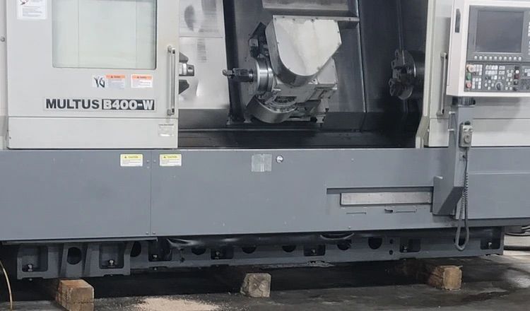 Okuma #Multus-B400W, CNC Lathe, 8-Axis, 28" Swing, 59" Centers, 15" Chuck, 4" Bar, 26.4" Turning diameter, 40 - Image 3