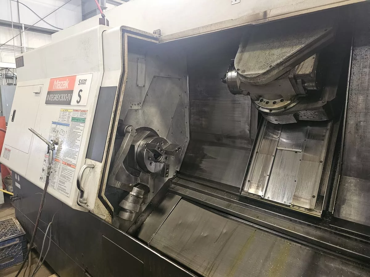 Mazak #Integrex-300-IV-S, CNC Lathe, 7-Axis, 30" Swing, 60" Centers, 10" Chuck, 3" Bar, 30" Turning diameter - Image 2