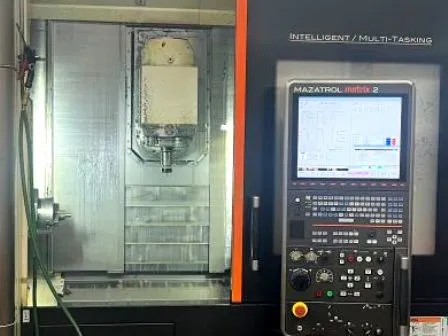 Mazak #Integrex-I-100S, CNC Lathe, 5-Axis, 20.9" Swing, 33.6" Machining length, 35.6" Centers, 6" Chuck - Image 3