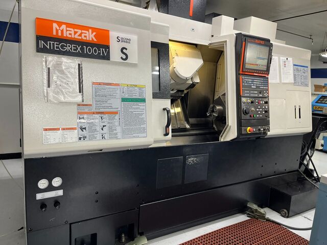 Mazak #Integrex-100-IVS, CNC Lathe, 21.5" Swing, 29.7" Cutting length, 6" Chuck, 1.7" Bar, 10/15 HP, 6000 - Image 1