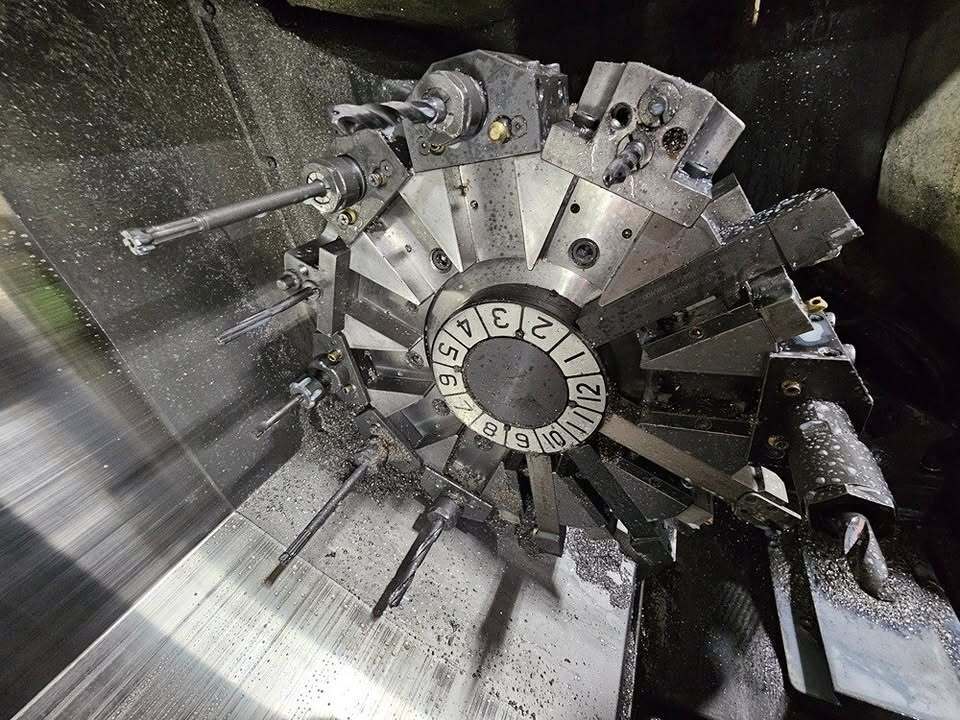 Okuma #Heritage-ES-L6II, CNC Lathe, 13.8" Swing, 1.6" Bar, 2.1" Bore, 8.3" diameter x 11.8" L Turning Size - Image 5