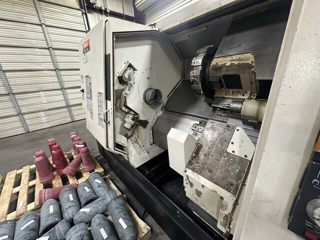 Mazak #Super-Quadrex-200, CNC Lathe, 2-Axis, 20.5