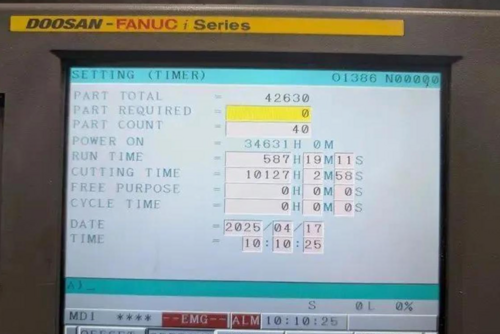 Daewoo Doosan #Lynx-300, CNC Lathe, 2-Axis, 25.6" Swing, 30.1" Machining length, 10" Chuck, 3" Bar, 17.7" - Image 10