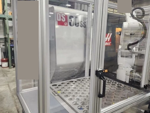 Haas #DS-30SS, CNC Lathe, 2-Axis, 21" Swing, 32.5" Centers, 26" Machining length, 10" Chuck, 3" Bar, 13" - Image 3