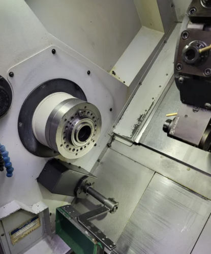 Hardinge #Conquest-H51MSY, CNC Lathe, 4-Axis, 27.8" Swing, 2" Bar, 12.34" Machining diameter, 20 HP, 4700 - Image 3