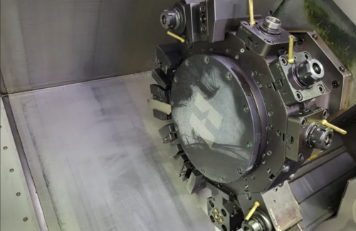 Hardinge #Conquest-H51MSY, CNC Lathe, 4-Axis, 27.8" Swing, 2" Bar, 12.34" Machining diameter, 20 HP, 4700 - Image 6