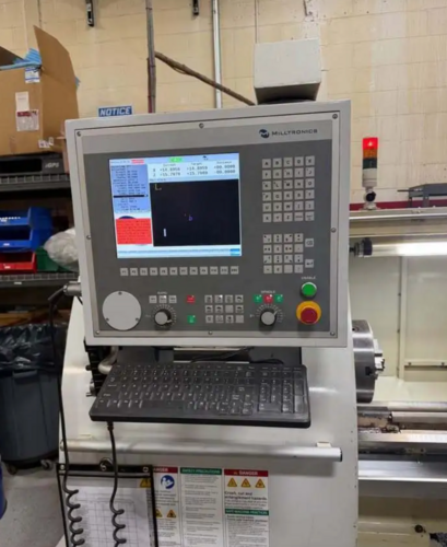 Milltronics #ML18, CNC Lathe, 2-Axis, 19" Swing, 60" Machining length, 10" Chuck, 2.5" Bar, 24 HP, 2600 RPM - Image 9