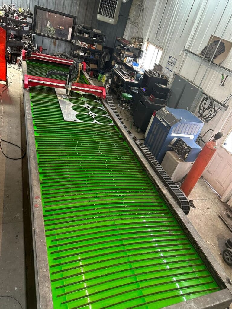Lincoln #Torchmate-X, dual gantru CNC plasma system, 5' x 26' table, Torchmate CAD & Torchmate Driver - Image 2