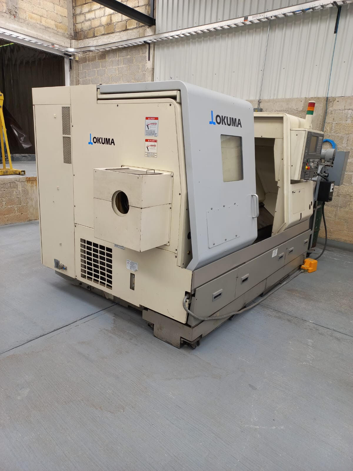 Okuma #Captain-L470, CNC Lathe, 24.4" Swing, 25.5" Machining length, 11" Chuck, 3.5" Bar, 16.5" Turning - Image 2