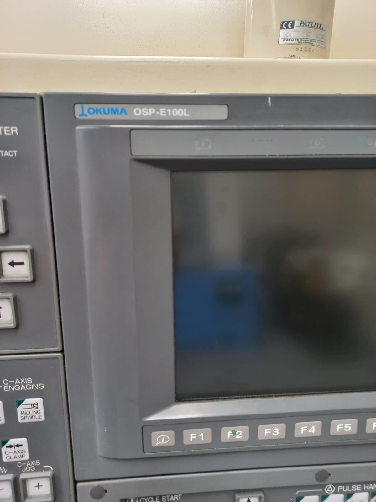 Okuma #Captain-L470, CNC Lathe, 24.4" Swing, 25.5" Machining length, 11" Chuck, 3.5" Bar, 16.5" Turning - Image 4