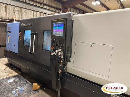 DN Solutions #Puma-5100LC, heavy duty CNC turning center, Fanuc i Series Plus Control, 35.4" swing, 10.8" - Image 1