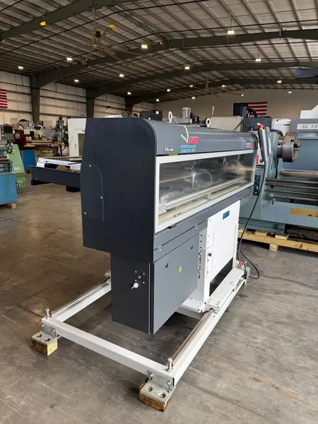 LNS #Quick-Load-Servo-S3, magazine barfeeder, 4.7" capacity, 63" length, Control pendant - Image 3