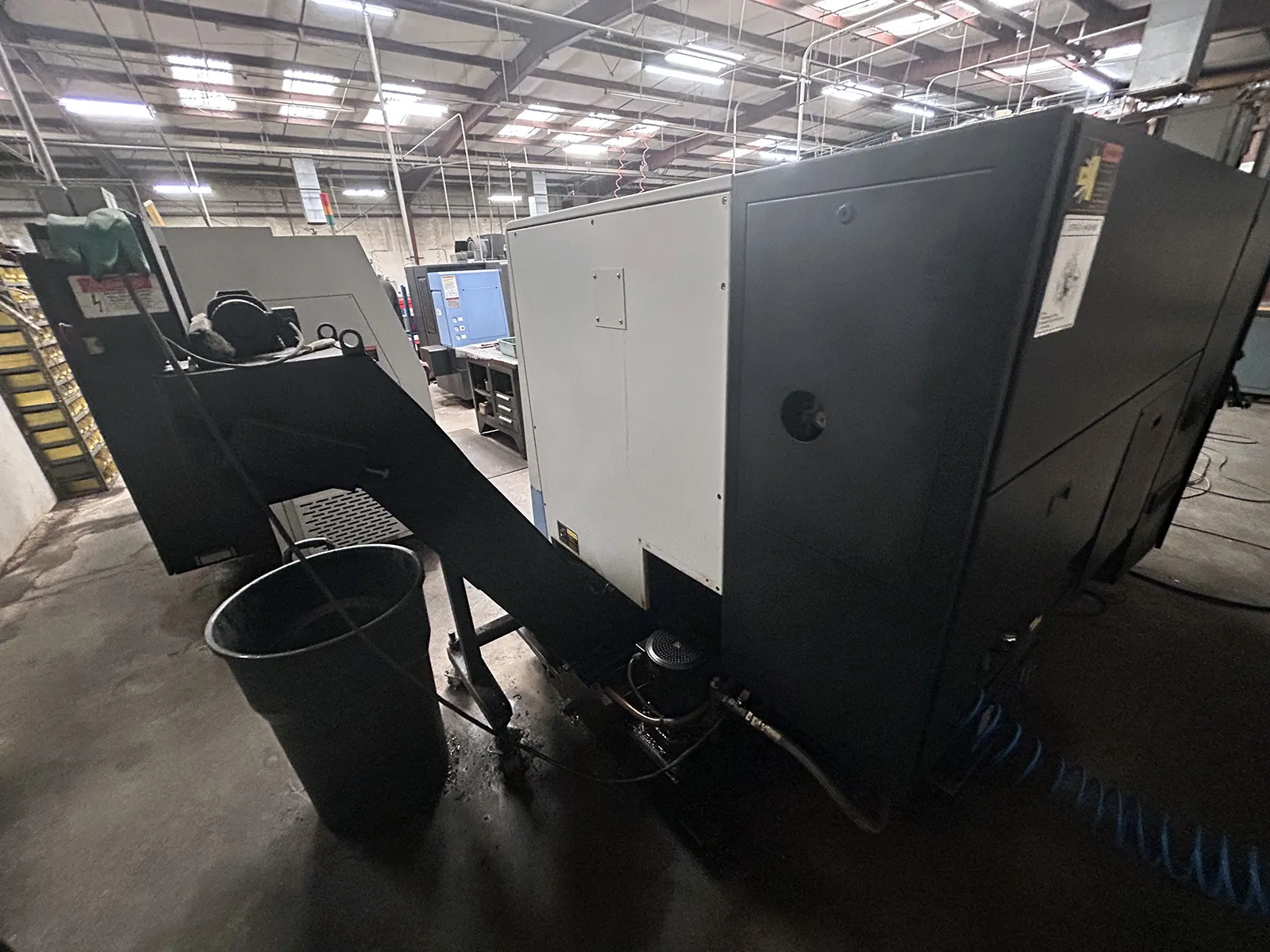 Daewoo Doosan #Puma-240MB, CNC lathe, 21.6" swing, 2.5" bar, 20 HP, A2-8, 12 turret, chip conveyor - Image 6