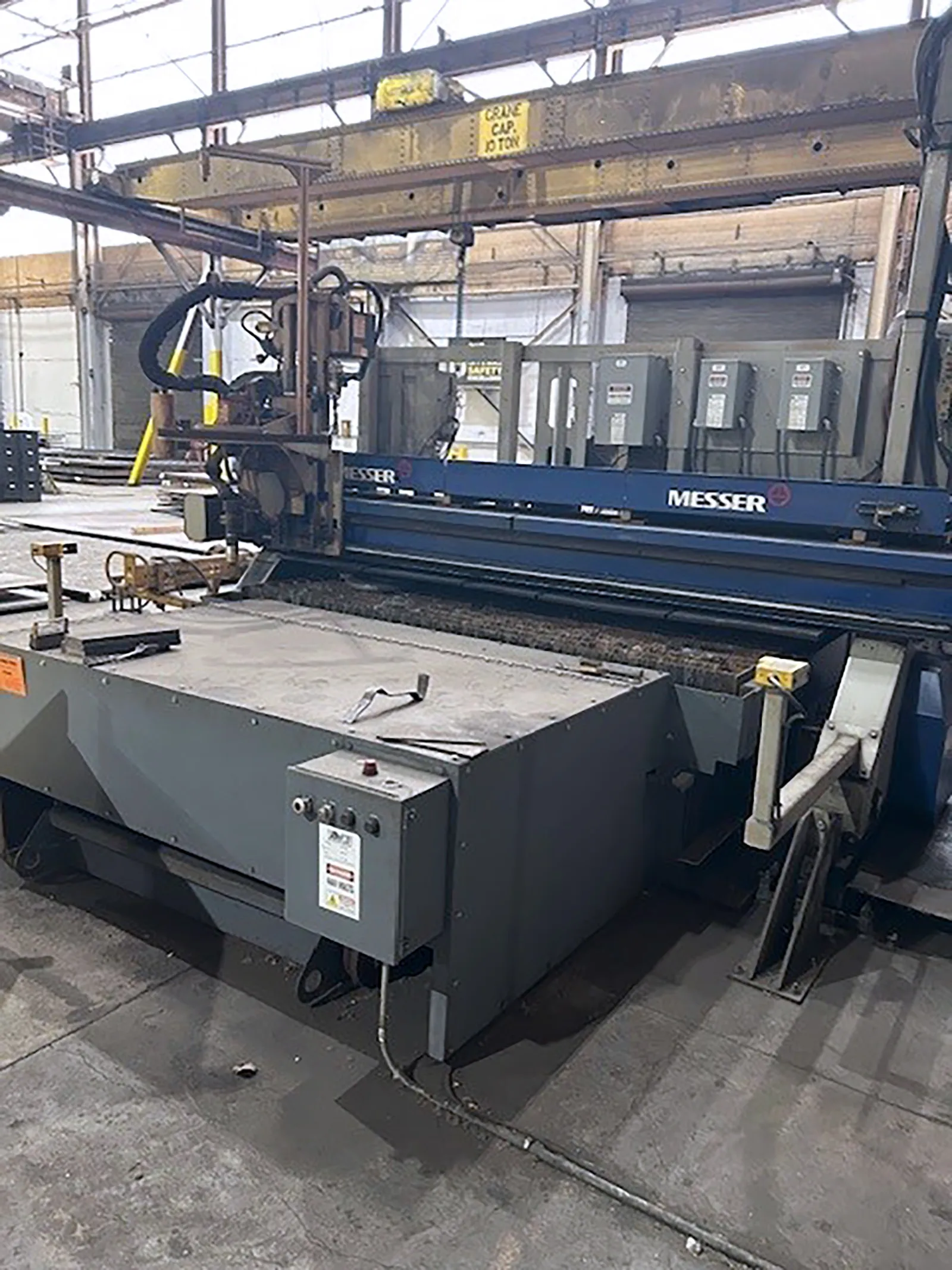 Messer #MPC2008, 10' x20' water table, 3-Axis, Hypertherm HPR400XD 400 Amp Power System, Messer 12 cartridge - Image 3