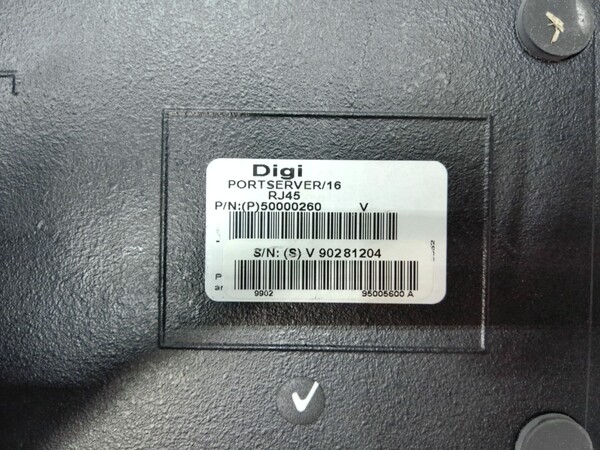 Digi Predator Portserver/16 Port Terminal Server W/ Allis-Chalmers Adapter, 50000260 Network - Image 5
