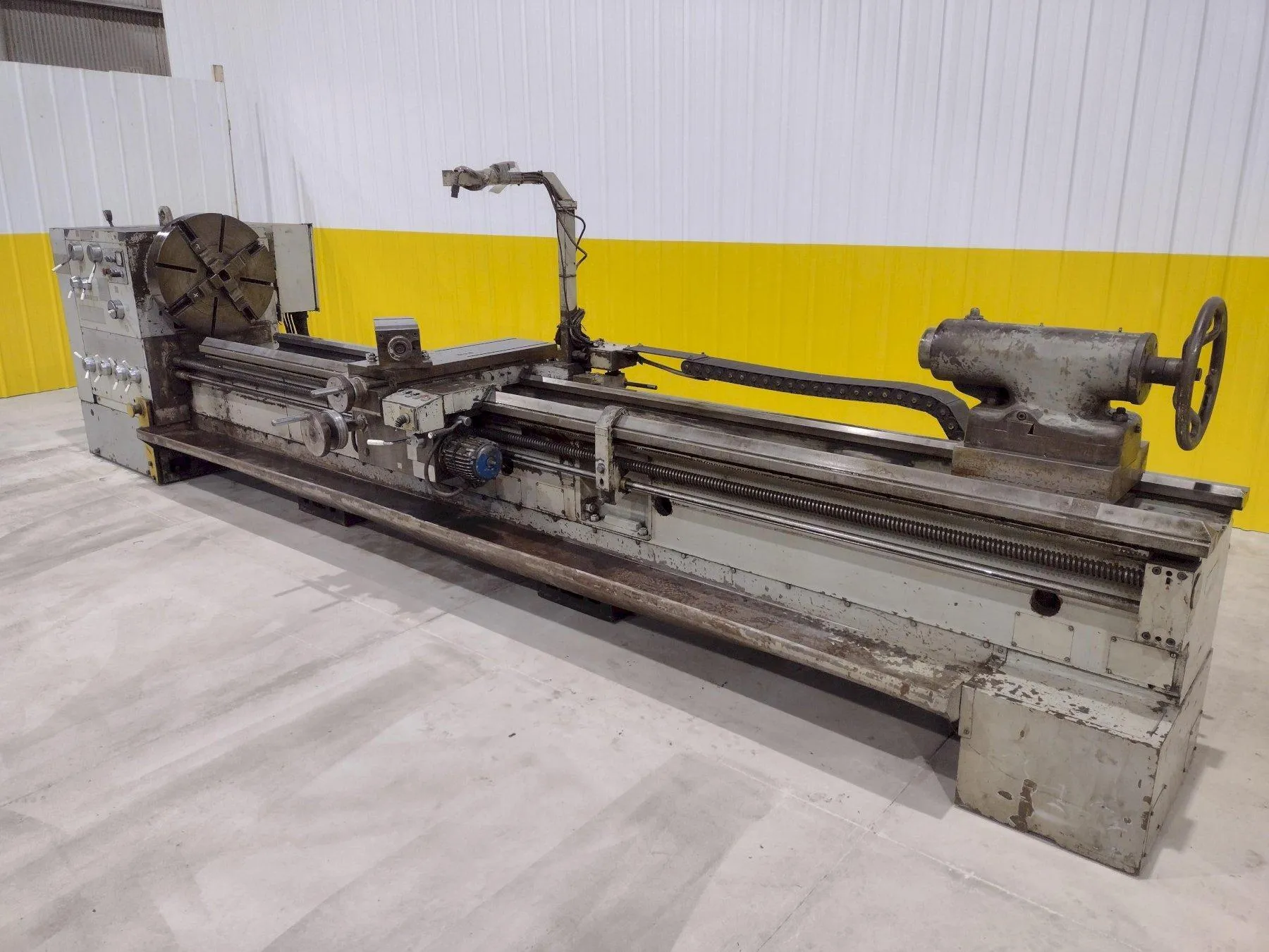 25"/35" x 157" Hercules #SPM-630x4000, Engine Lathe, 4.1" Bore, 1250 RPM, 2 Steady rest, 1997 - Image 1