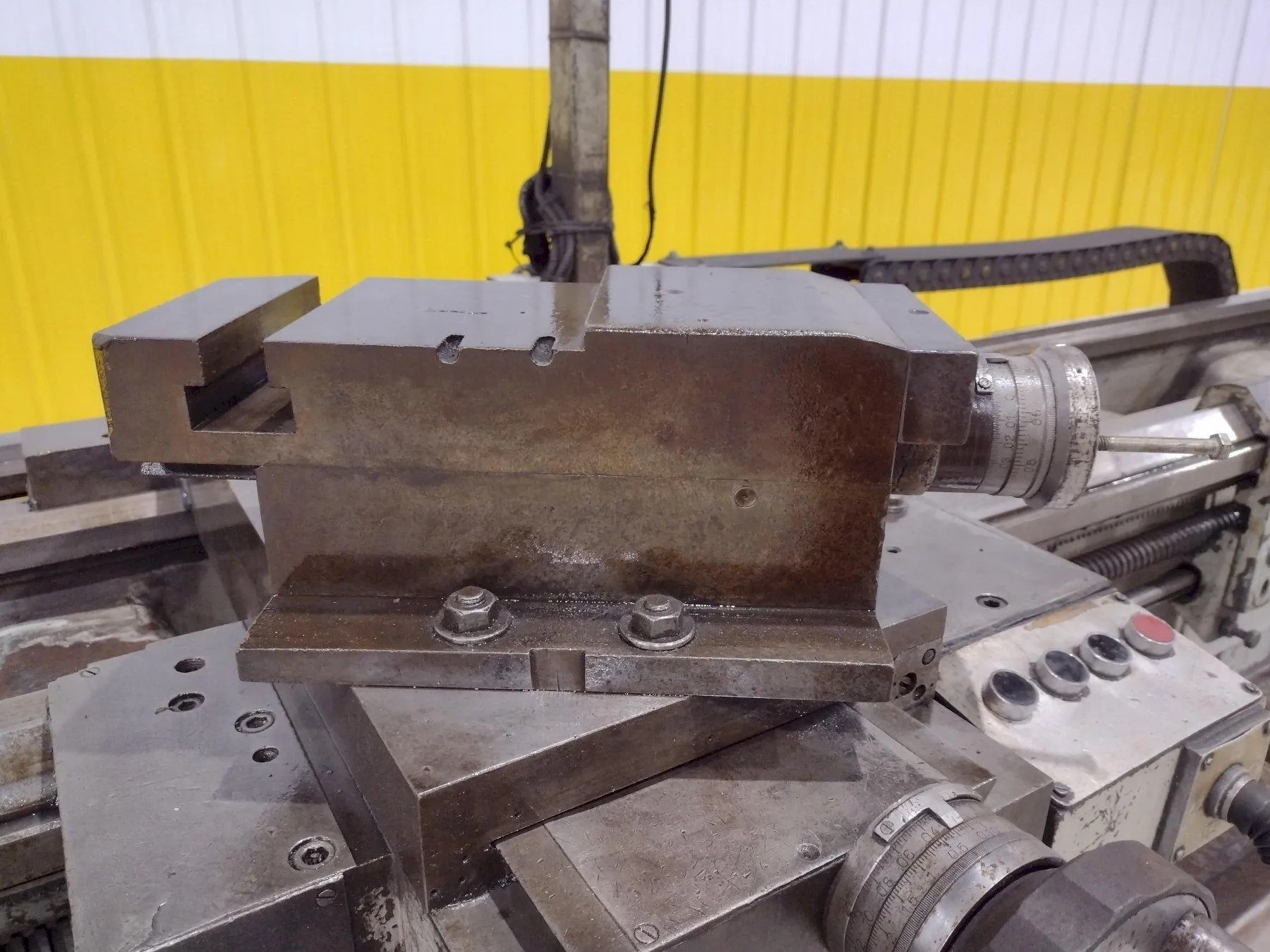 25"/35" x 157" Hercules #SPM-630x4000, Engine Lathe, 4.1" Bore, 1250 RPM, 2 Steady rest, 1997 - Image 6