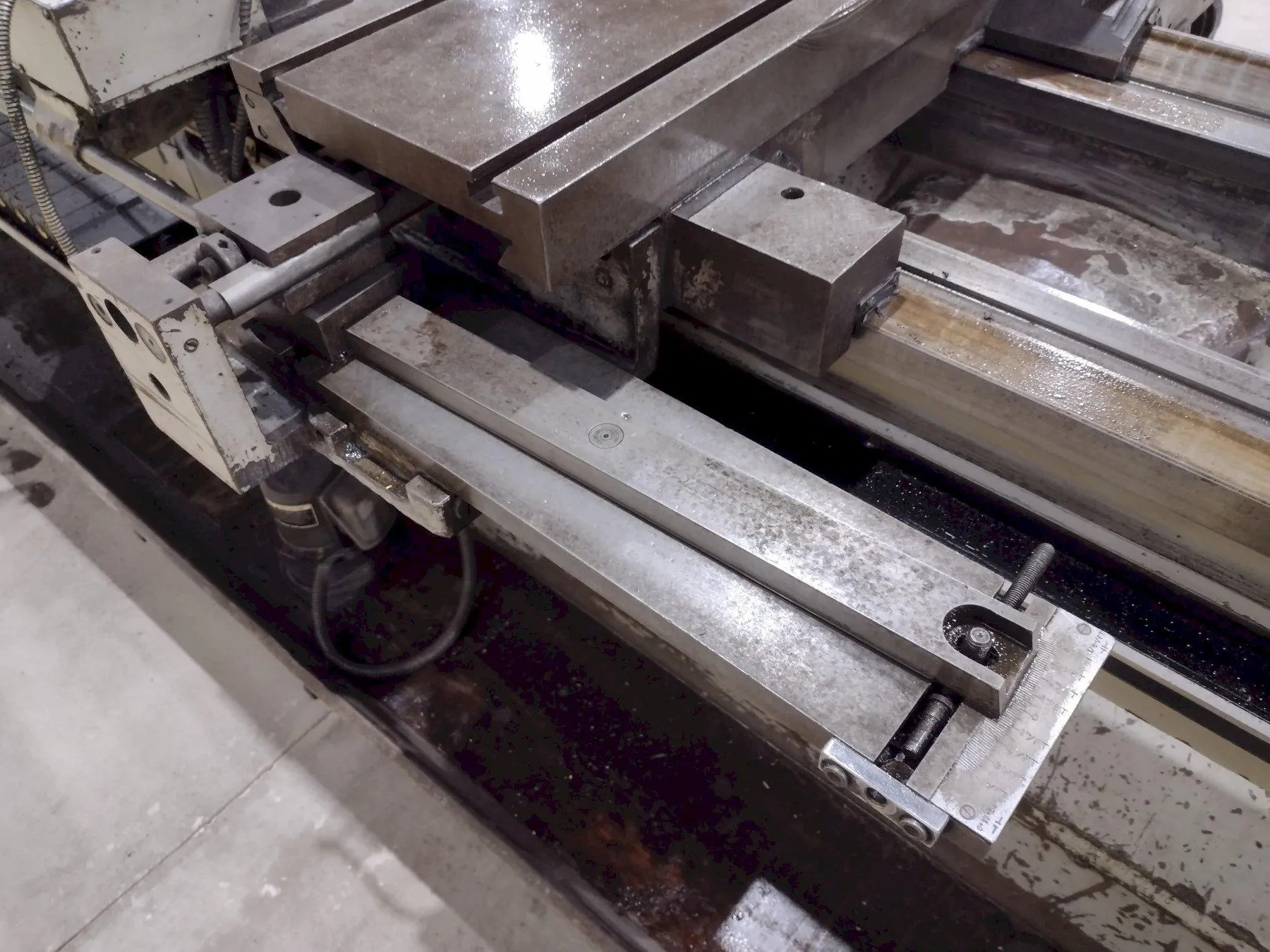 25"/35" x 157" Hercules #SPM-630x4000, Engine Lathe, 4.1" Bore, 1250 RPM, 2 Steady rest, 1997 - Image 8