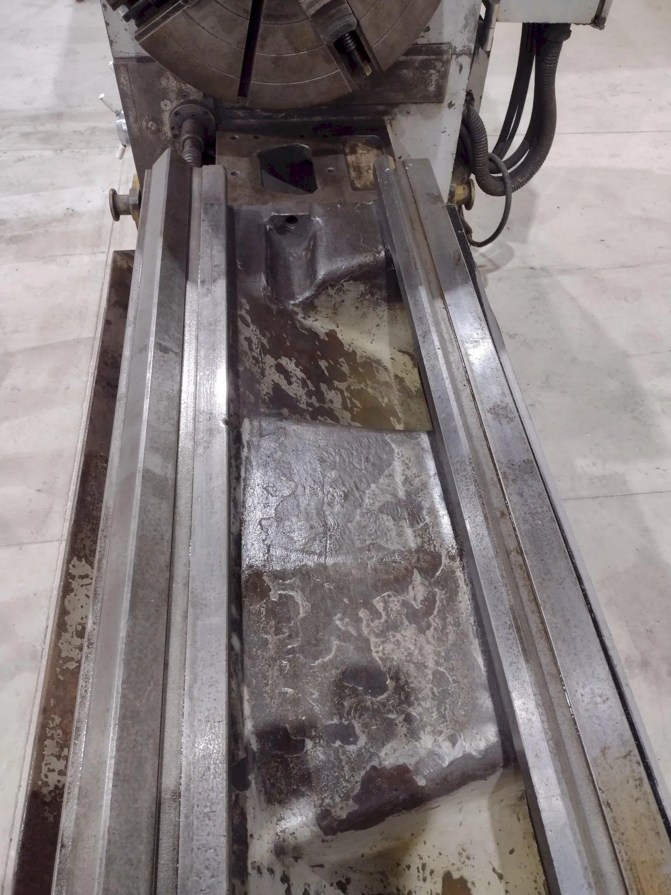 25"/35" x 157" Hercules #SPM-630x4000, Engine Lathe, 4.1" Bore, 1250 RPM, 2 Steady rest, 1997 - Image 9