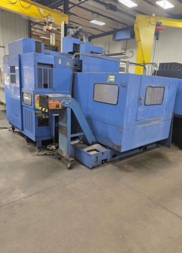 Mazak #AJV-60/120, CNC Gantry Machining Center, 120" X Travel, 60" Y Travel, 30" Z, 49" width x 118" L Table - Image 2