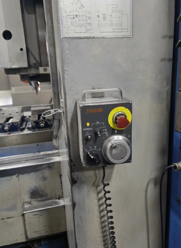 Mazak #AJV-60/120, CNC Gantry Machining Center, 120" X Travel, 60" Y Travel, 30" Z, 49" width x 118" L Table - Image 9