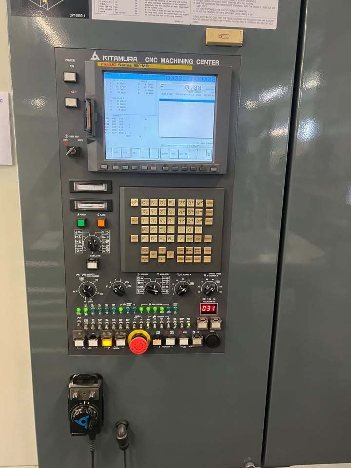 Kitamura #MyCenter-HX250IF, CNC Horizontal Machining Center, 4-Axis, 12" X, 12" Y, 13" Z, 10" x 10" Pallet - Image 3
