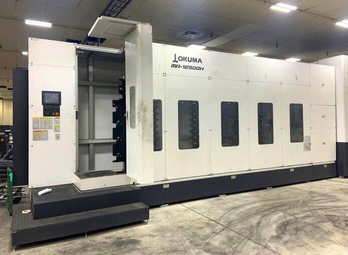 Okuma #MA-12500H, Horizontal Machining Center, 118.1" X, 78.7" Y, 78.7" Z, 49.2" x 49.2" Table, 60 HP, 12000 - Image 1