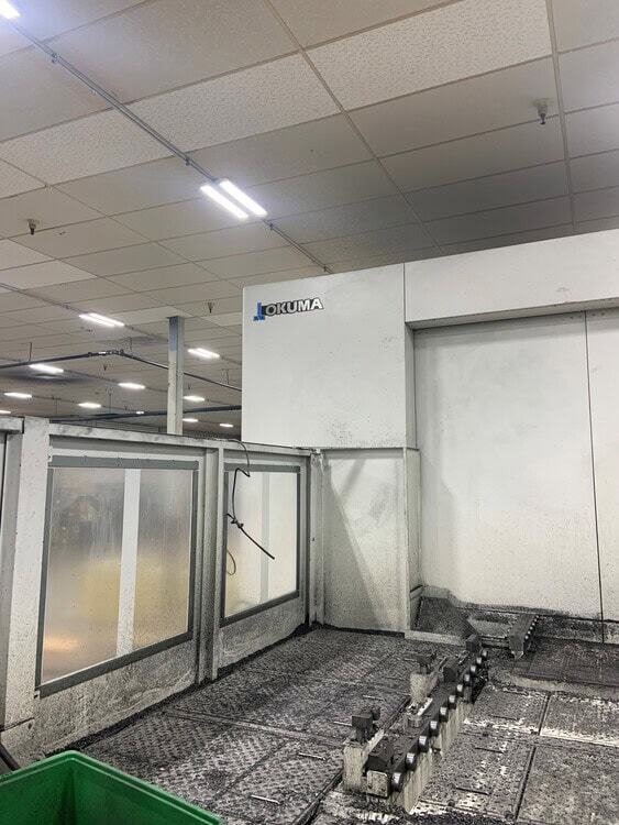 Okuma #MA-12500H, Horizontal Machining Center, 118.1" X, 78.7" Y, 78.7" Z, 49.2" x 49.2" Table, 60 HP, 12000 - Image 8