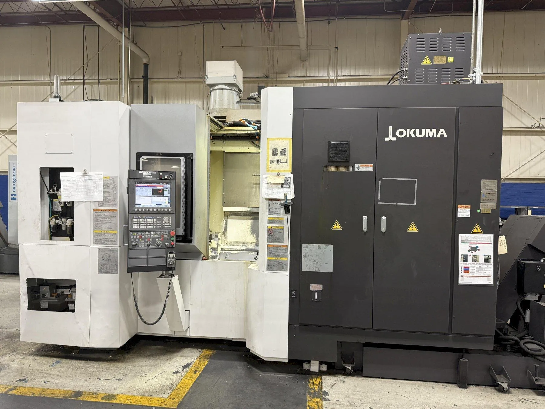 Okuma #MB-5000H, CNC Horizontal Machining Center, 29.9" X, 29.9" Y, 29.9" Z, 19.7" x 19.7" Pallet, 40 HP - Image 1