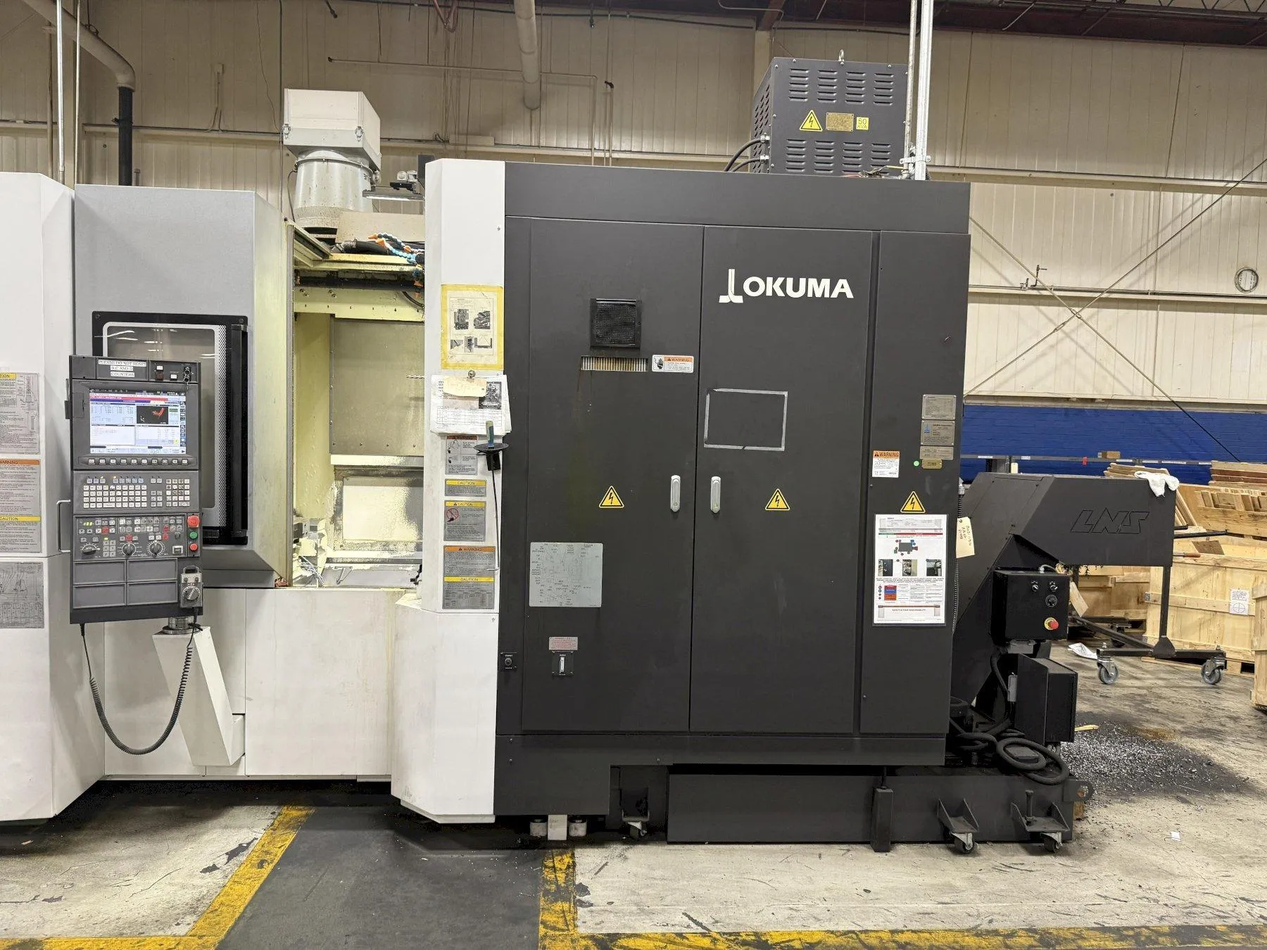 Okuma #MB-5000H, CNC Horizontal Machining Center, 29.9" X, 29.9" Y, 29.9" Z, 19.7" x 19.7" Pallet, 40 HP - Image 2