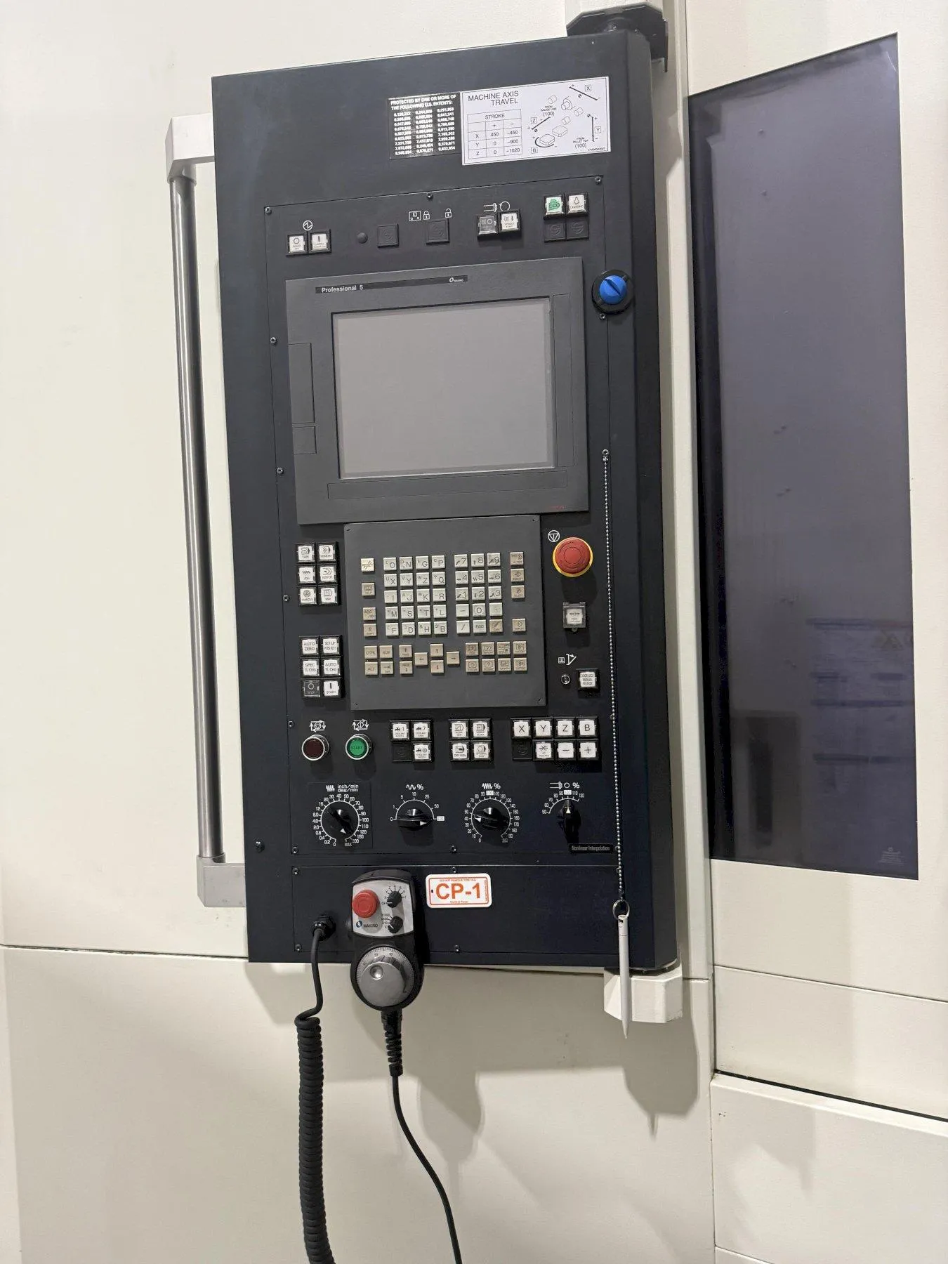 Makino #A81NX, CNC Horizontal Machining Center, 4-Axis, 35.4" X, 35.4" Y, 40.2" Z, 24.8" x 24.8" Pallet - Image 10