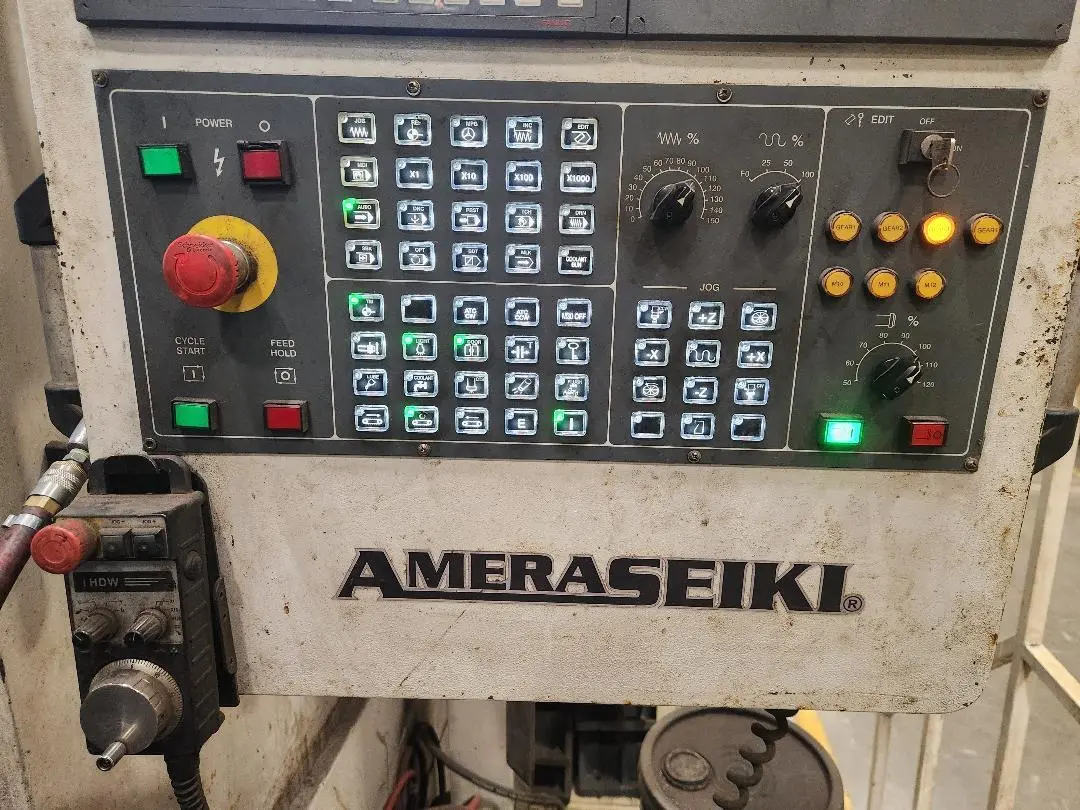 78.7" Amera Seiki #VT-2000RM, Vertical Boring Mill w/Live Tooling, 82.7" Swing, 78.7" Table diameter, 63" - Image 5