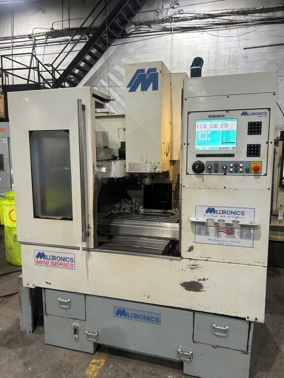 Milltronics #RW12, Vertical Machining Center, 24" X, 12" Y, 16" Z, 12" x 30" Table, 15 HP, 10000 RPM, CAT40 - Image 2
