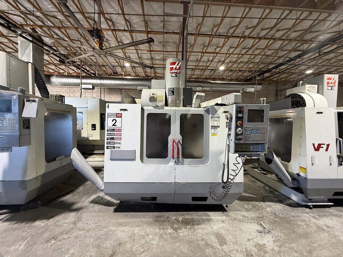 Haas #VF-2SS, Vertical Machining Center, 3-Axis, 30" X, 12" Y, 16" Z, 10.5" x 47.75" Table, 7.5 HP, 4000 RPM - Image 2