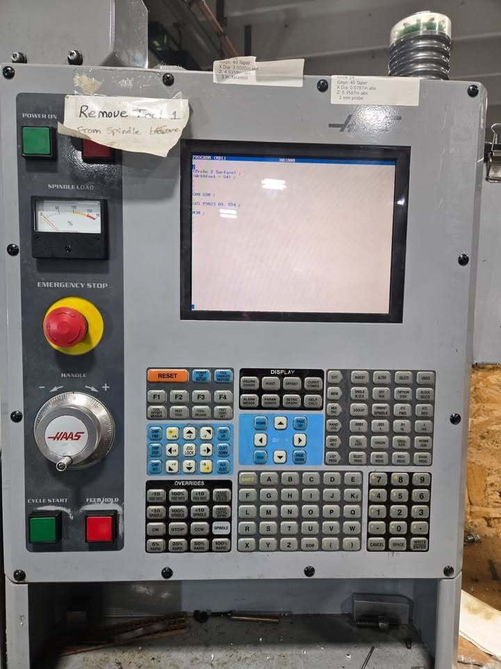 Haas #VF-2SS, Vertical Machining Center, 3-Axis, 30" X, 16" Y, 20" Z, 14" x 36" Table, 30 HP, 12000 RPM, CT - Image 3