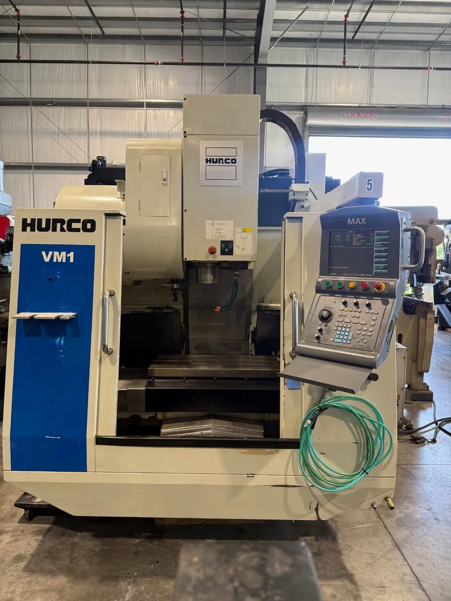 Hurco #VM1, Vertical Machining Center, 3-Axis, 26" X, 14" Y, 18" Z, 14" x 29" Table, 10 HP, 8000 RPM, CAT40 - Image 2
