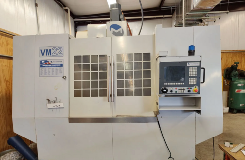 Milltronics #VM22IL, Vertical Machining Center, 3-Axis, 40" X, 22" Y, 26" Z, 24" x 45" Table, 24 HP, 8000 - Image 1