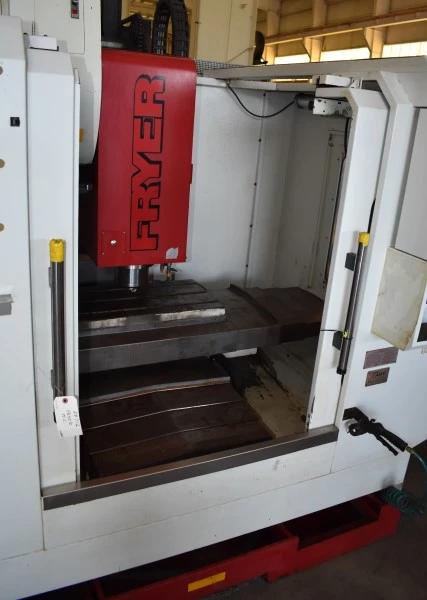 Fryer #MC-10, Vertical Machining Center, 3-Axis, 32" X, 17" Y, 19" Z, 14" x 50" Table, 15 HP, 8500 RPM, CAT40 - Image 4