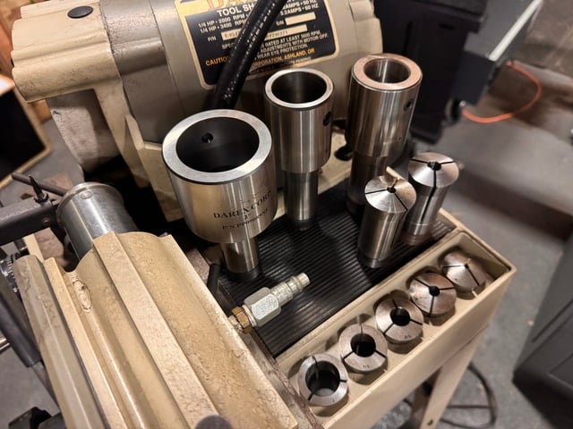 Darex #E-90, End Mill Sharpener/Tool Grinder, 3/16" - 1" end mill diameter capacity, 1/16" - 2" grinding - Image 7